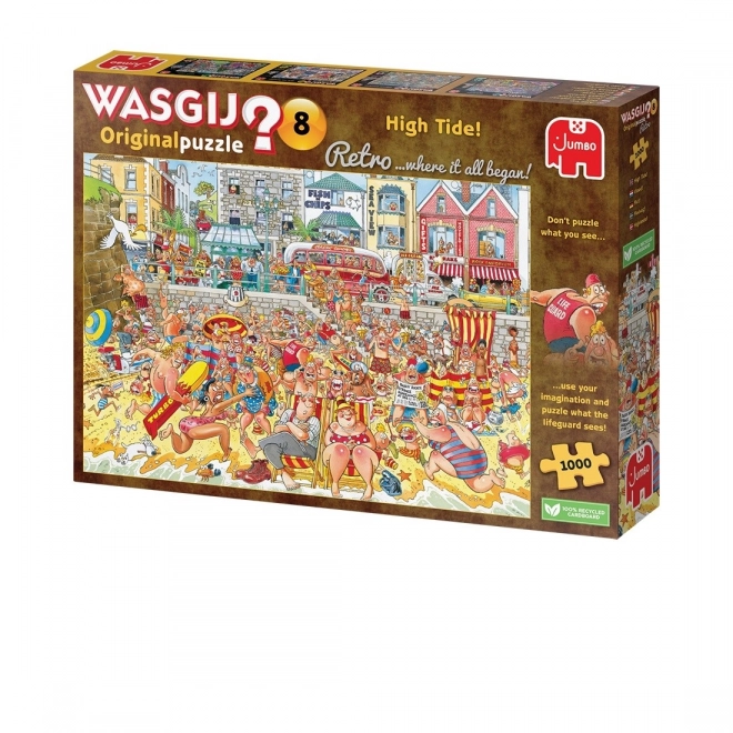 Puzzle Wasgij Vysoká vlna 1000 dielikov