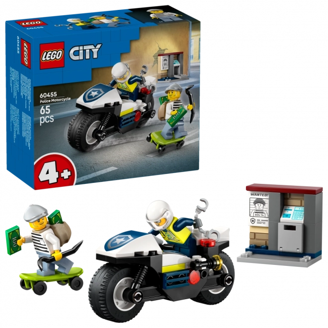 Lego City Polícia: Naháňačka na motorke