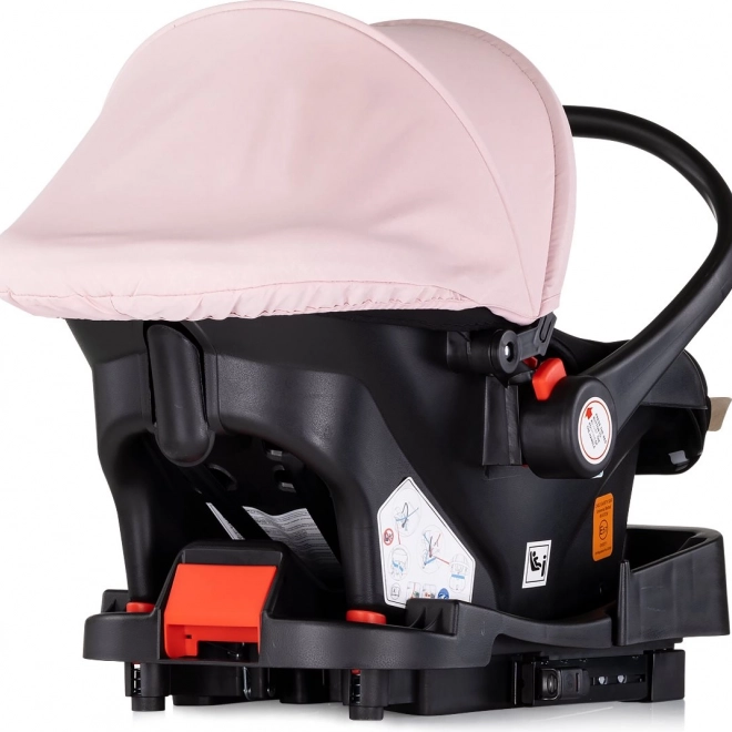 Autosedačka Chipolino Amore i-Size ružová