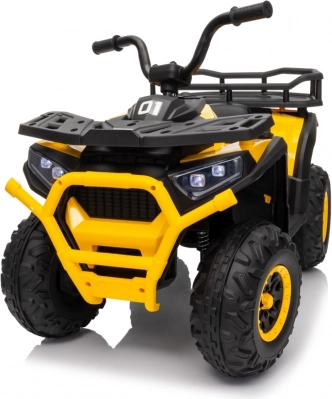 Detská štvorkolka ATV Robust žltá