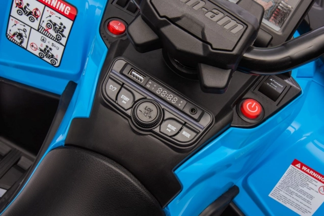 Štvorkolka Can-Am Outlander ATV modrá