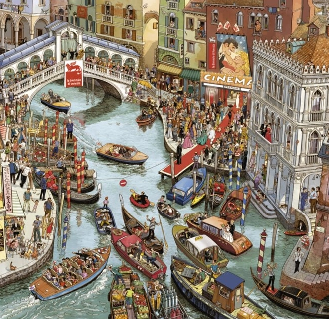 Puzzle O sole mio! 2000 dielikov