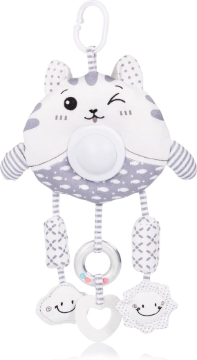 Plyšová závesná hračka na kočík a postieľku Big Kitty