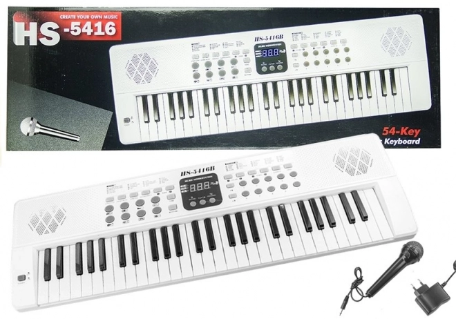 Elektrické piano s mikrofónom USB