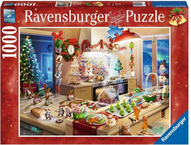 Ravensburger Puzzle Vianočné Perníčky 1000 Dielikov