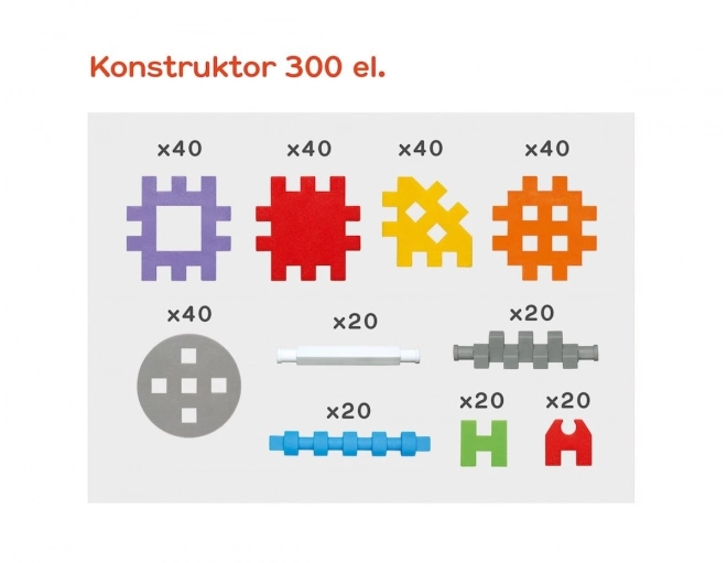 Mini kocky Wafle Konstruktor