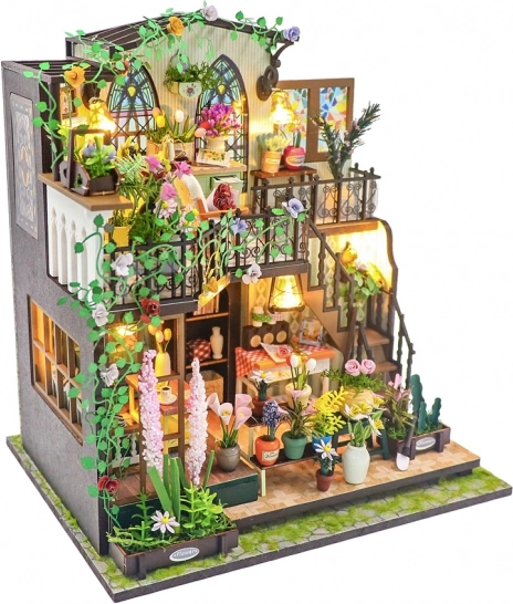 Miniatúra domu Darcyin kvetinový dom