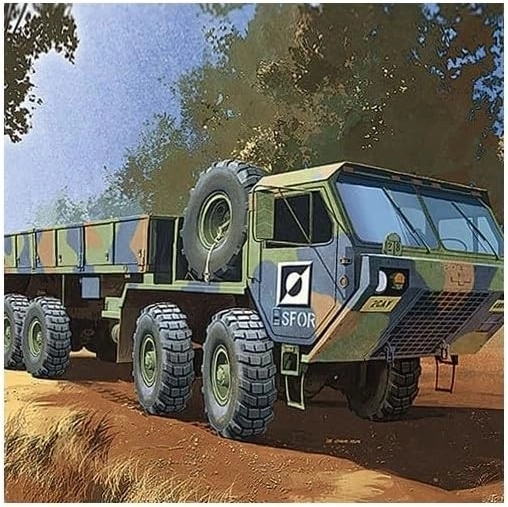 U.S. M977 8x8 nákladný vojenský voz – stavebnica