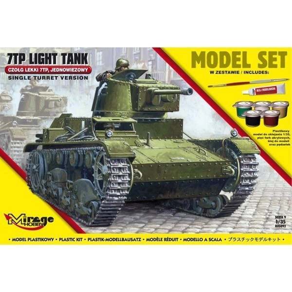 Polský ľahký tank 7TP Jednoveržový