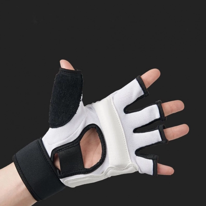 Športové rukavice na Taekwondo biele XS