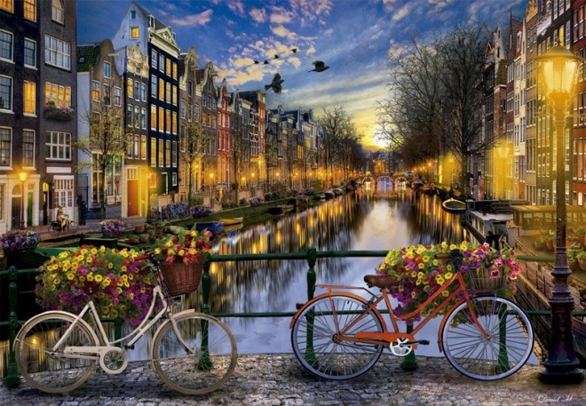 EDUCA Puzzle Romantic Amsterdam 2000 dielikov