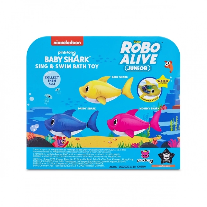 Robo Alive Junior Plávajúci žralok modrý