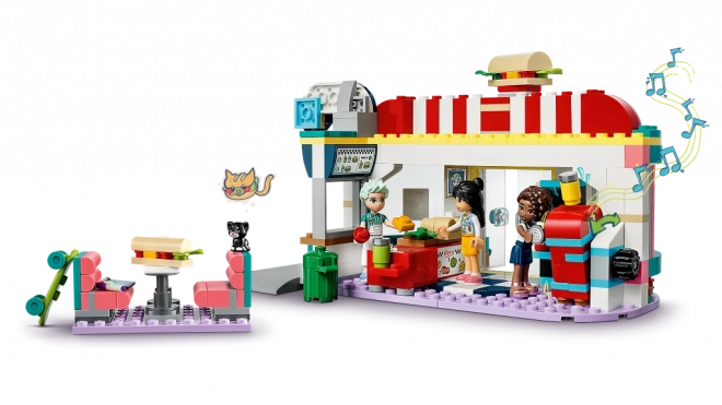 LEGO Friends Bistro v Centre Heartlake