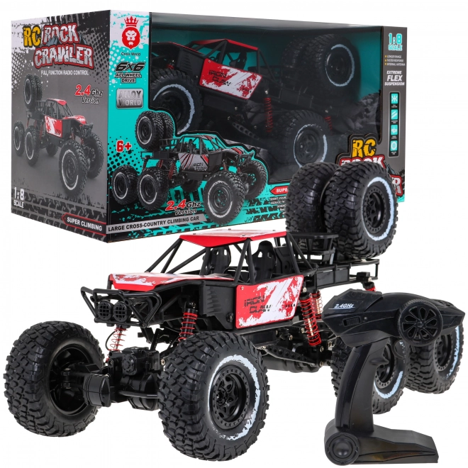 Zdarne ovládacie auto Crawler Rock 1:8 pre deti 6+