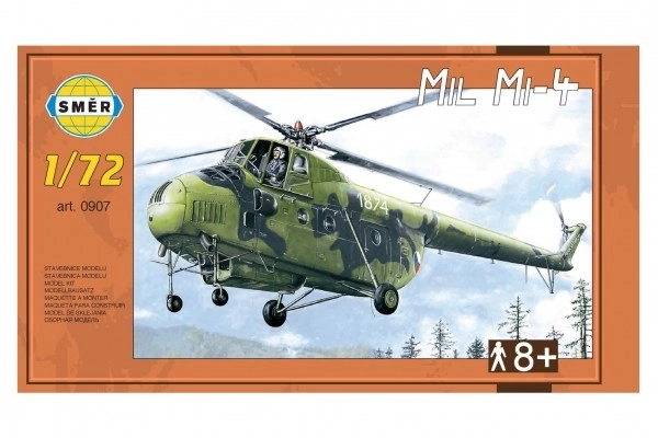 Model vrtuľníka Mil Mi-4