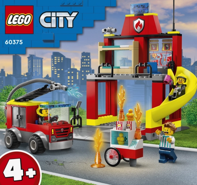 Lego City Hasičská Stanica a Auto Hasičov