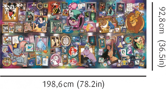 Disney Puzzle V priebehu rokov 9000 dielikov