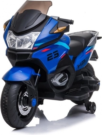 Detská akumulátorová motorka Modrá