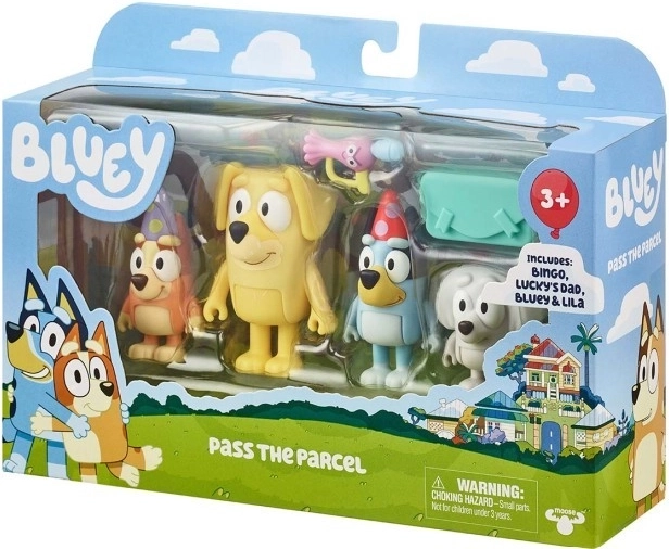 Sada figúrok Bluey 4-pack