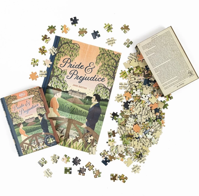Puzzle Pýcha a predsudok 252 dielikov