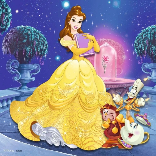 Ravensburger: Puzzle 3v1 - Večer princezien Disney