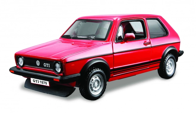 Kovový model auta VW Golf Mk1 GTI (1979) červený