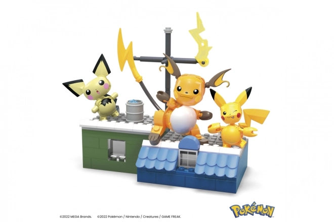 Stavebnica POKEMON Evolúcia Pikachu