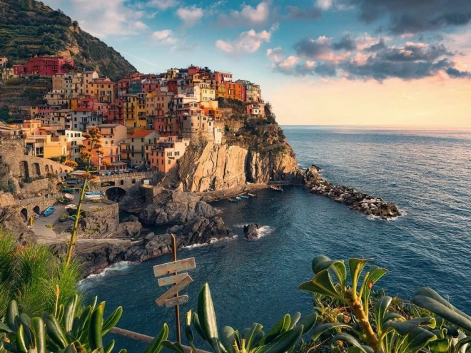 Ravensburger: Puzzle 1500 dielikov - Výhľad na Cinque Terre