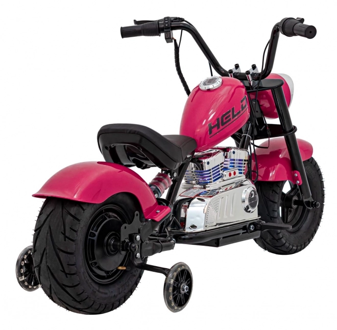 Detský motocykel Chopper Warrior ružový
