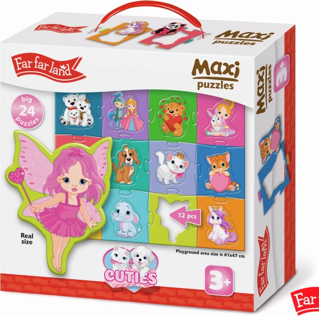 Maxi puzzle Far Far Land rozkošné postavičky