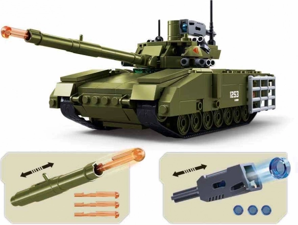 Stavebnica Tank Armata Sluban Army