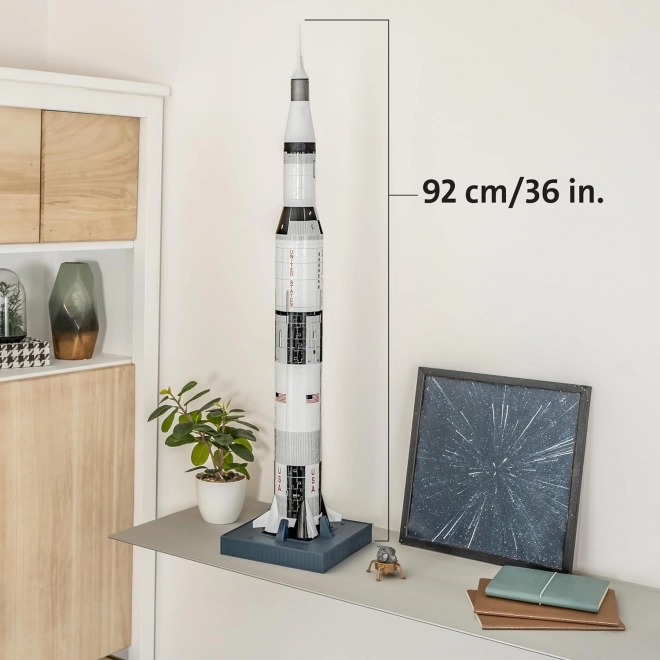 Ravensburger 3D Puzzle Vesmírna Raketa Saturn V