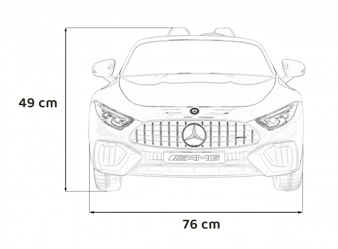 Vozidlo Mercedes Benz AMG SL63 – čierna