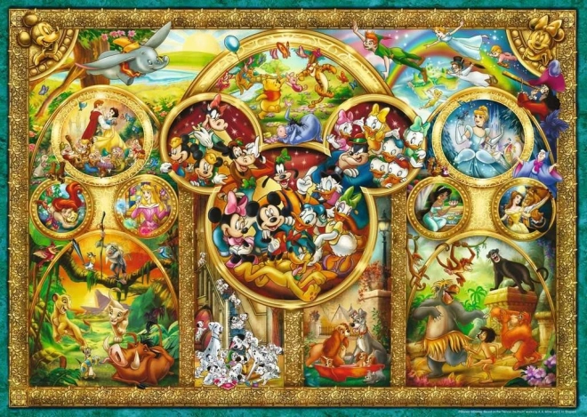 Puzzle To najlepšie z Disney 1000 dielikov
