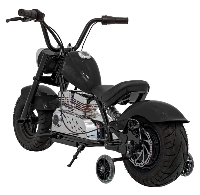 Chopper Warrior Motocykel čierny