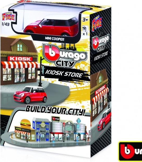 Kovový model auta Bburago City 1:43 Obchod