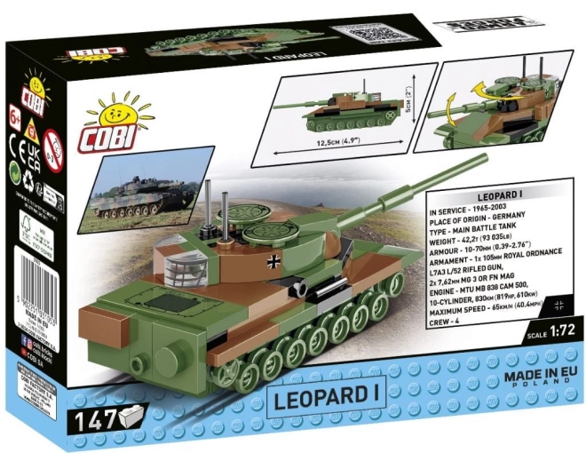 Stavebnice COBI Leopard I 147 dielikov