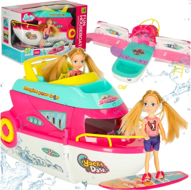 loď pre bábiky Yacht Dash s príslušenstvom