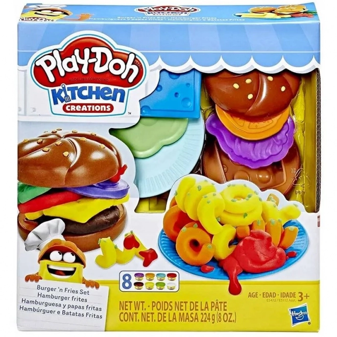 PlayDoh Hamburger