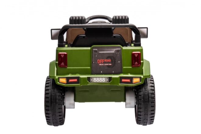 Detské auto na diaľkové ovládanie off road zelené