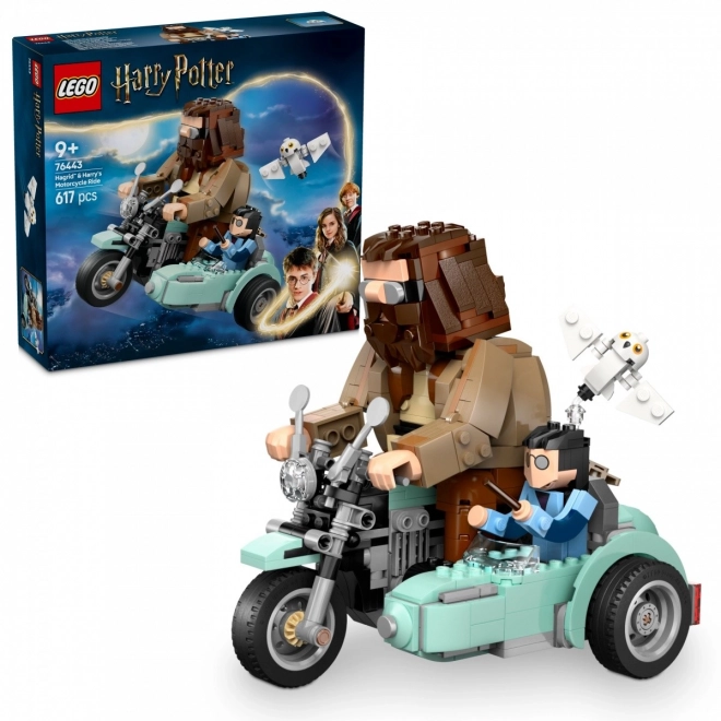 Lego Harry Potter Motorkové dobrodružstvo Hagrida a Harryho