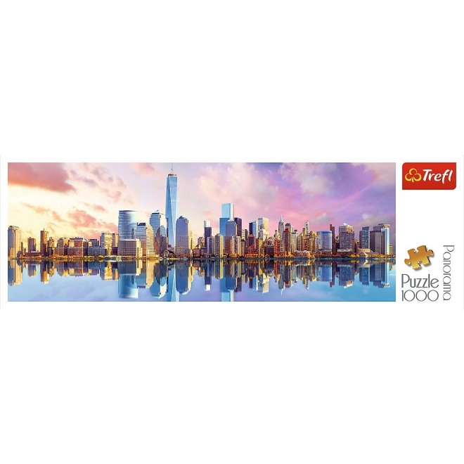 Trefl panoramatické puzzle Manhattan, USA 1000 dielikov