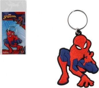 gumový prívesok na kľúče Spiderman strieľajúci pavučinu