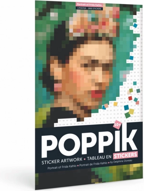 Samolepkový plagát Frida Kahlo od Poppik