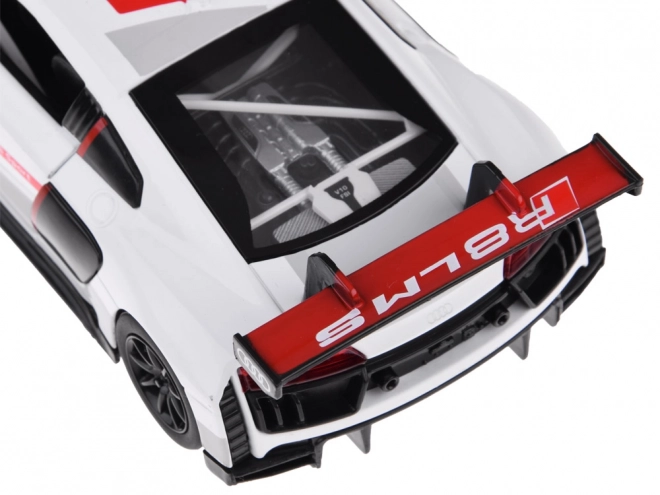 Kovový model auta Audi R8 LMS mierka 1:32 so zvukmi a svetlami