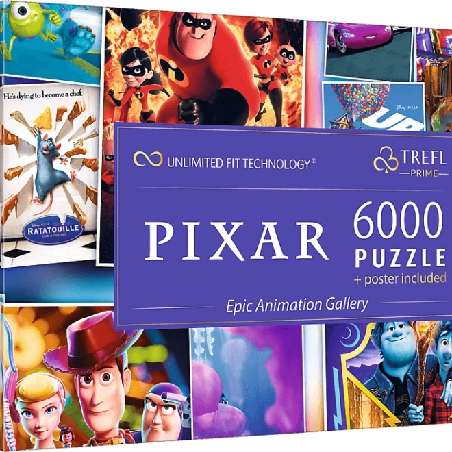 TREFL Puzzle Epická galéria Disney Pixar 6000 dielikov
