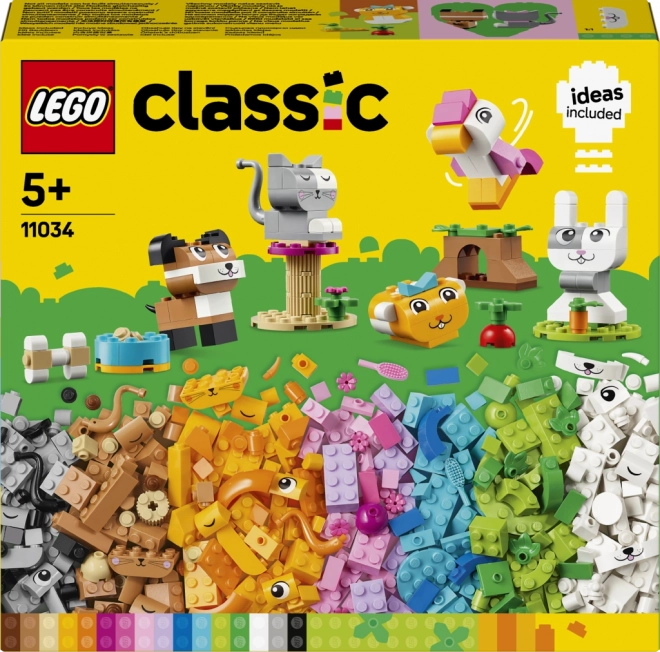 LEGO Classic Tvoriví Mazlíčkovia