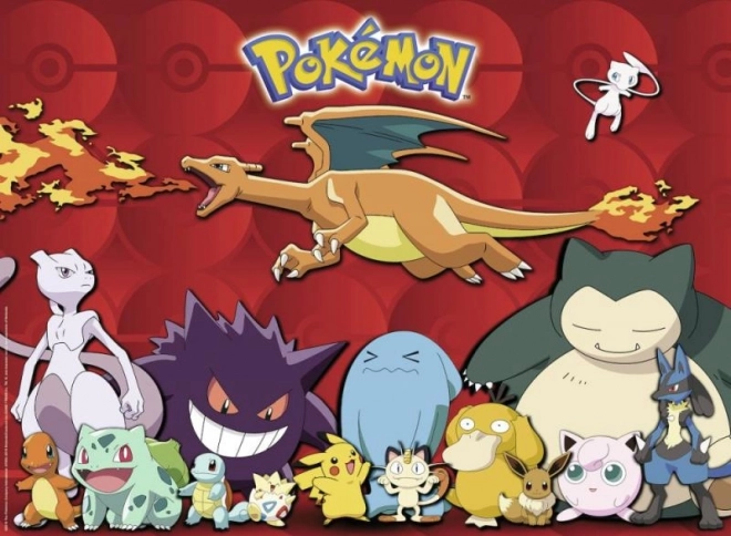 Puzzle Môj obľúbený Pokémon XXL 100 dielikov