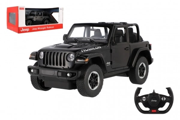 Auto RC Jeep Wrangler Rubicon čierne