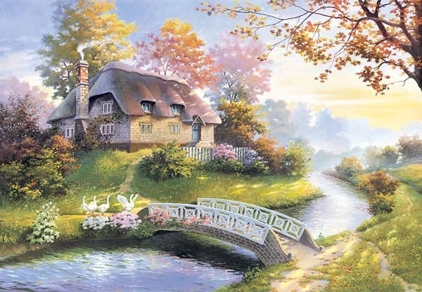 Puzzle Chalupa 1500 dielikov